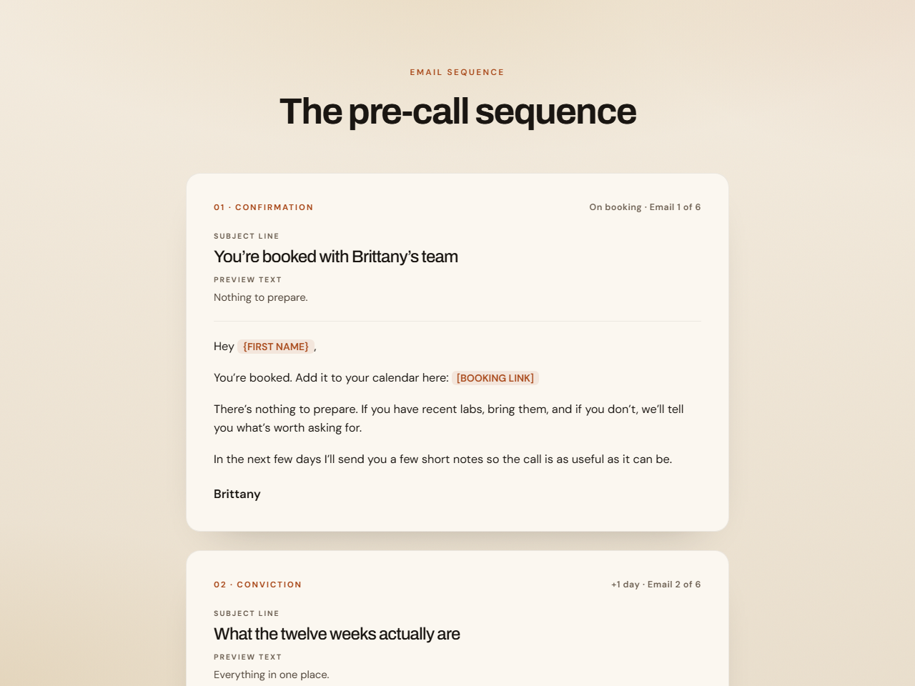 Pre-call preview